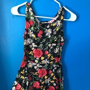 Floral Print Skater Dress
